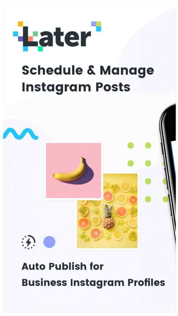 Later - one of the Instagram scheduling tools