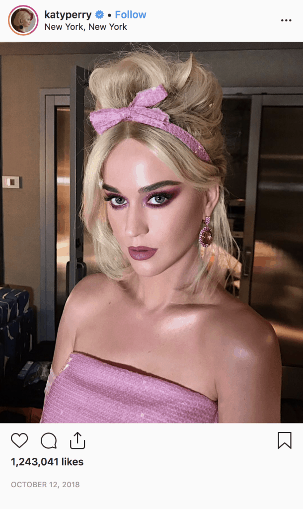 Katy Perry in pink