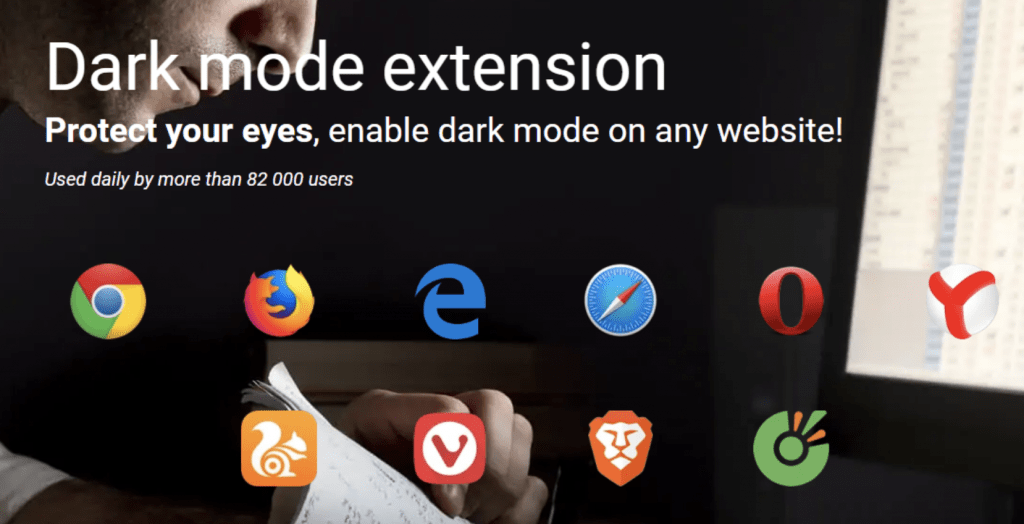 Google Chrome Dark Mode Extension