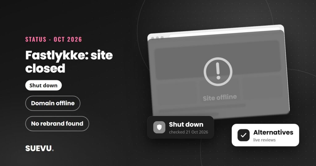 Fastlykke: Site Closed, Status and Alternatives