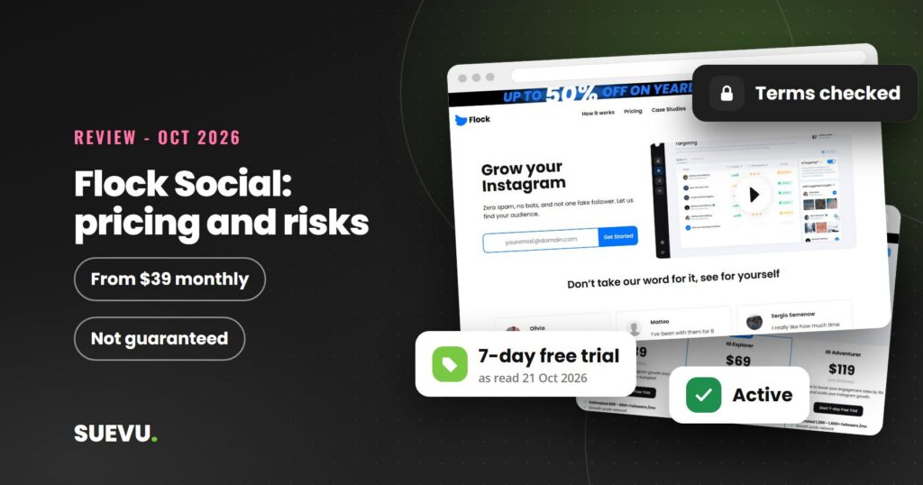 Flock Social Review: Pricing, Trial and Risks