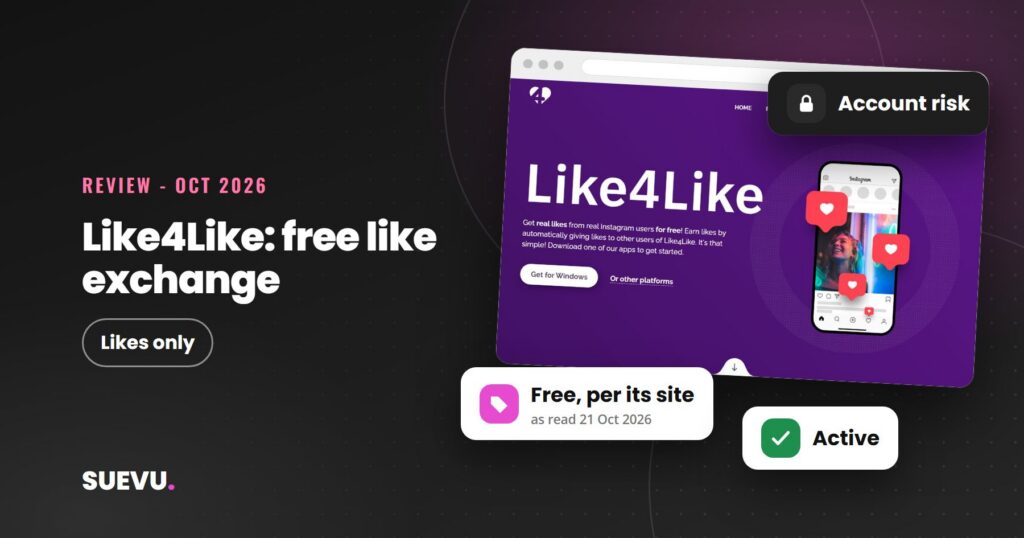 Like4Like Review: Free Instagram Likes Exchange