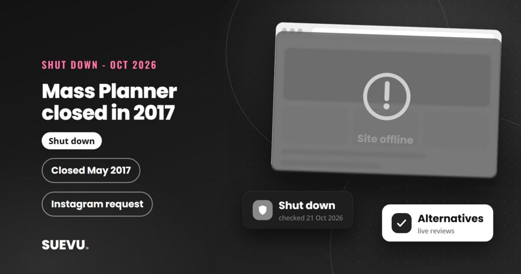Massplanner Instagram: Shut Down in 2017 and Alternatives
