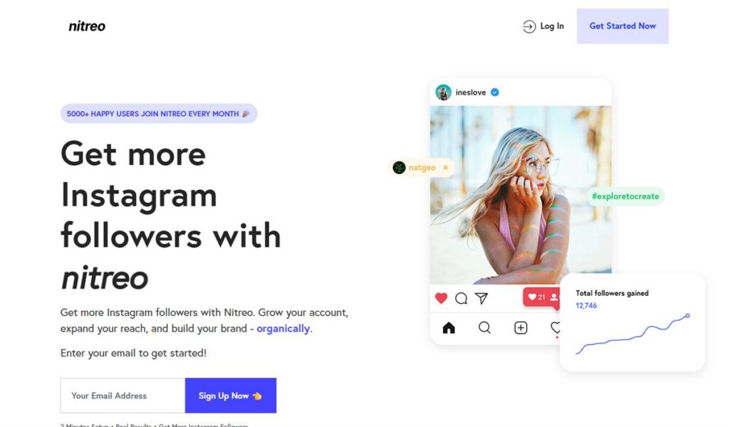 Screenshot of the Nitreo homepage, captured 22 October 2026